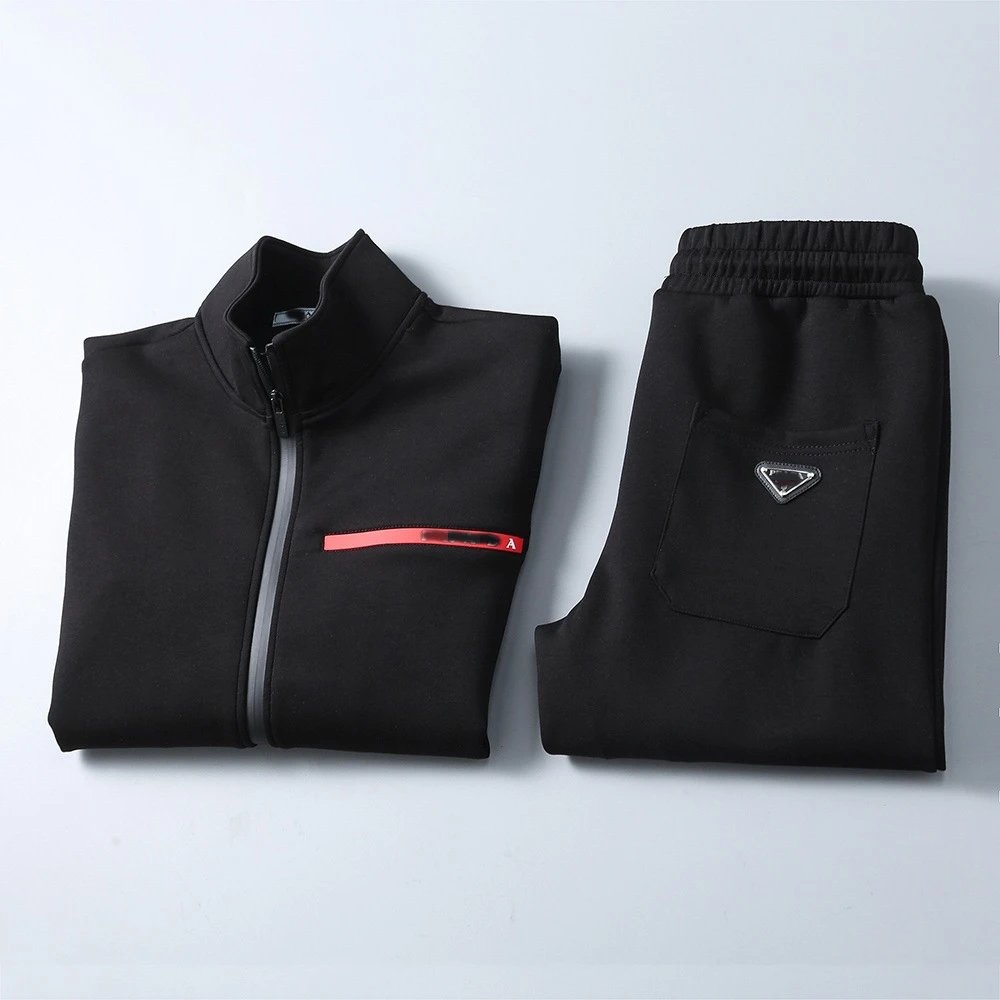 Louis Vuitton Tracksuits Zip-Up Jacket and Joggers Set image 2