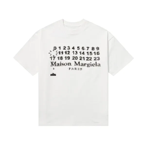 Maison Margiela Tabi Print Black T-Shirt - 22