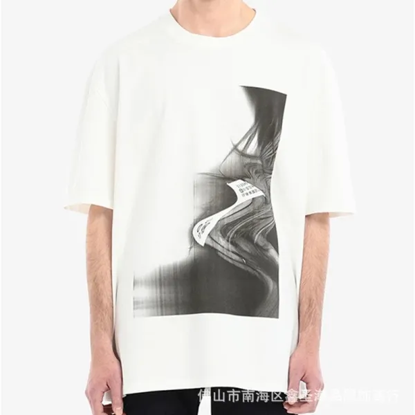 Maison Margiela Tabi Print Black T-Shirt - 29