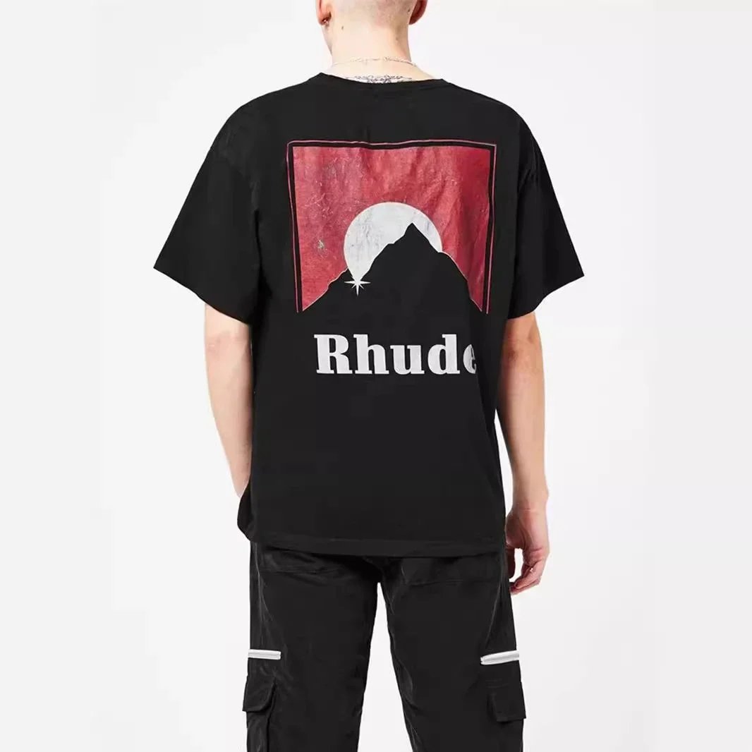Rhude Mountain Logo White T-Shirt - 9