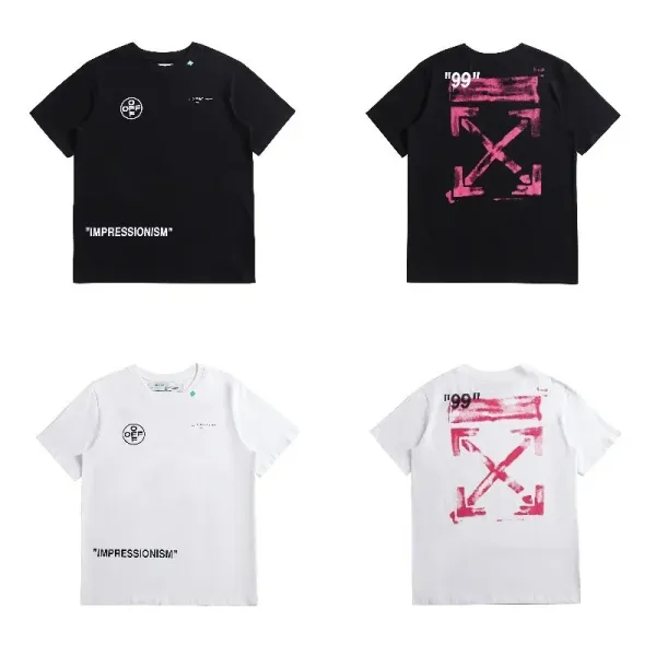Off-White Diag Arrow Pink Gradient T-Shirt - 8