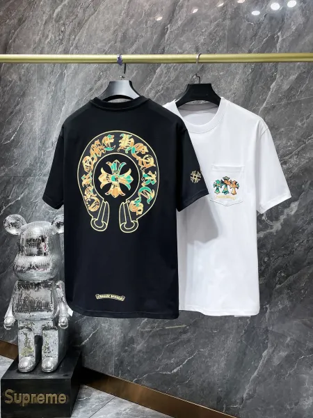 Supreme x Bearbrick Collaboration Distressed Black T-Shirt - 31