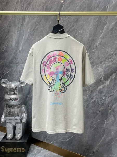 Supreme x Bearbrick Collaboration Distressed Black T-Shirt - 22