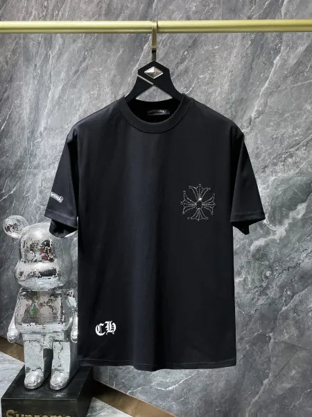 Supreme x Bearbrick Collaboration Distressed Black T-Shirt - 11