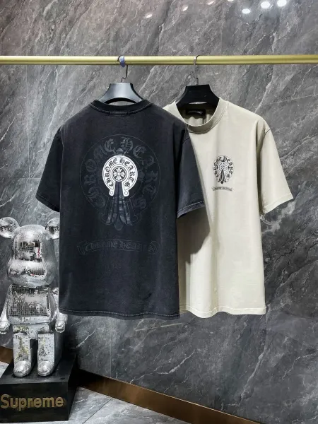 Supreme x Bearbrick Collaboration Distressed Black T-Shirt - 28