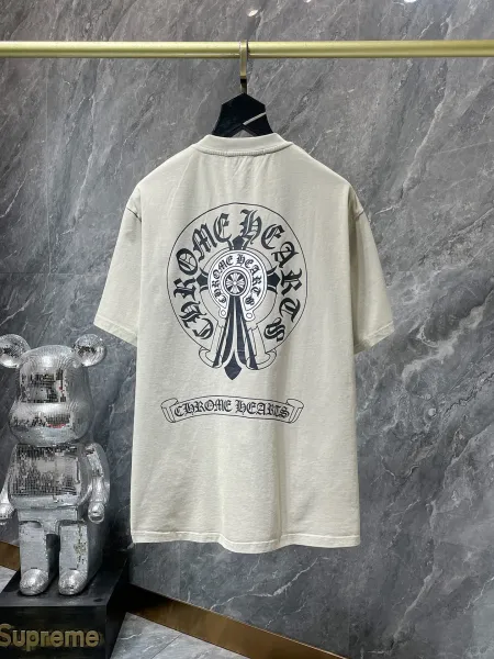 Supreme x Bearbrick Collaboration Distressed Black T-Shirt - 30