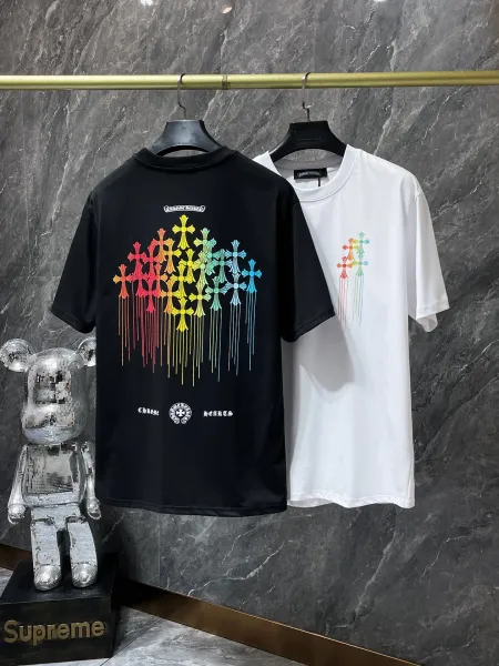 Supreme x Bearbrick Collaboration Distressed Black T-Shirt - 36