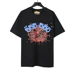 thumbnail for Live shot of Sp5der Beauty Tide Street 5555 foam print pattern T-shirt short sleeve