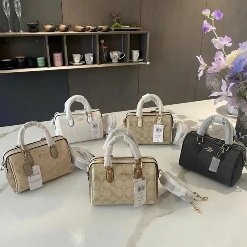 Coach Handbags Signature canvas satchel with detachable shoulder strap image 2