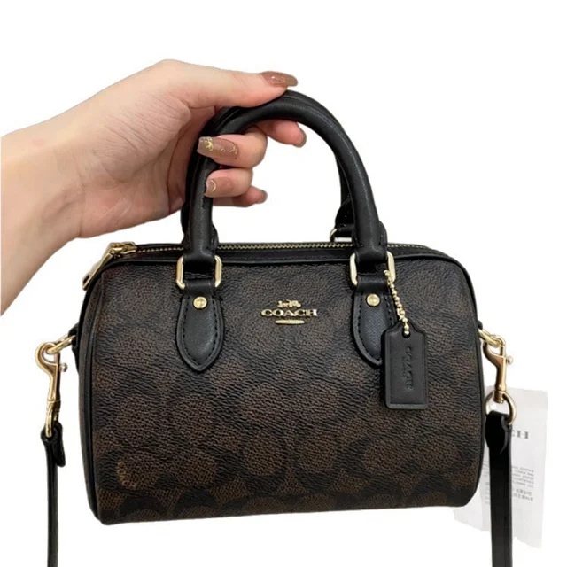 Coach Handbags Signature canvas satchel with detachable shoulder strap product detail image 15