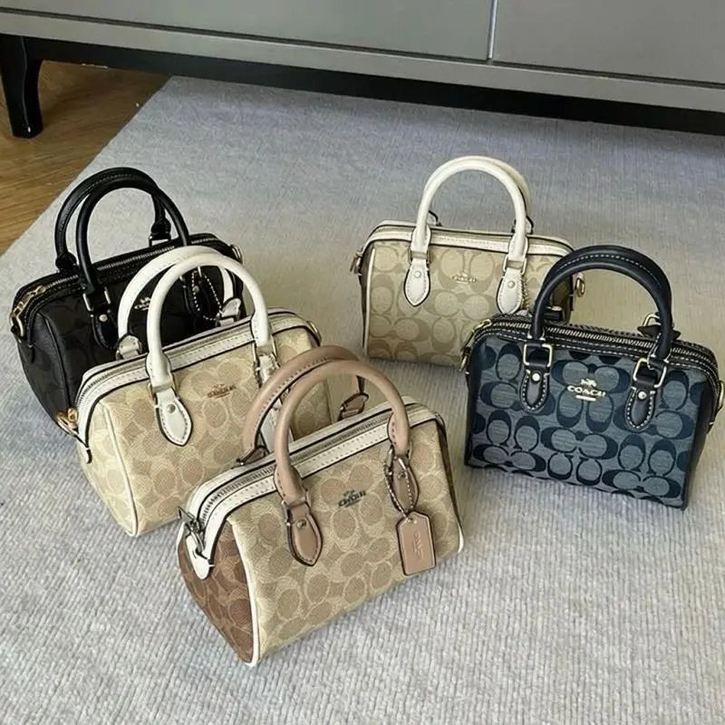Coach Handbags Signature canvas satchel with detachable shoulder strap image 12