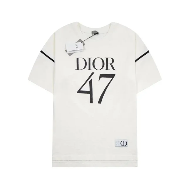 Dior T-Shirts Monogram Jacquard Crew-Neck T-Shirt product detail image 21