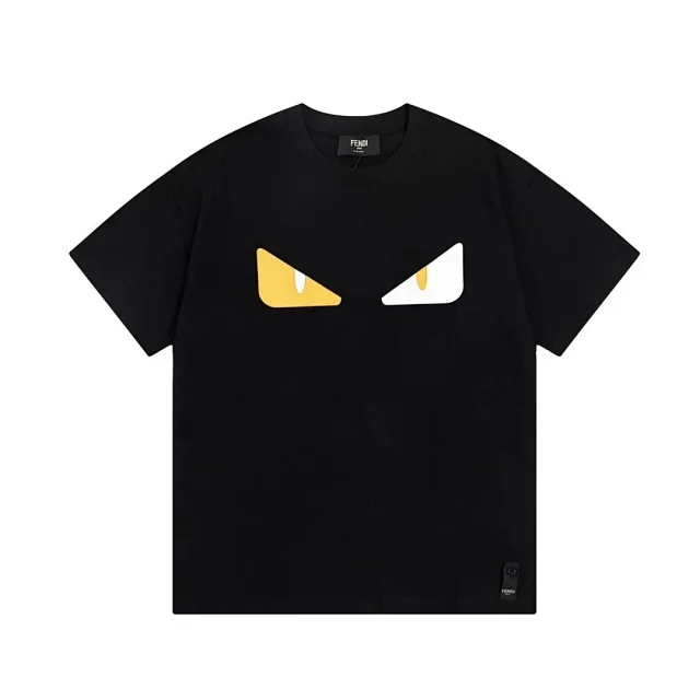 Fendi T-Shirts Short-Sleeve Graphic T-Shirt product detail image 11