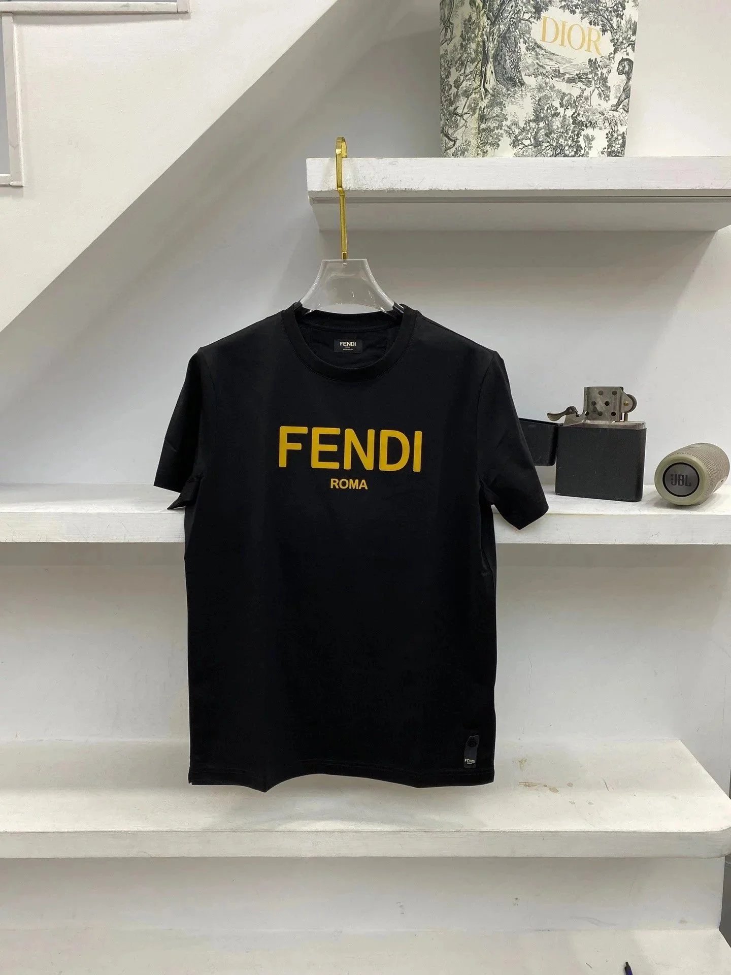 Fendi T-Shirts Short-Sleeve Graphic T-Shirt — Style 5