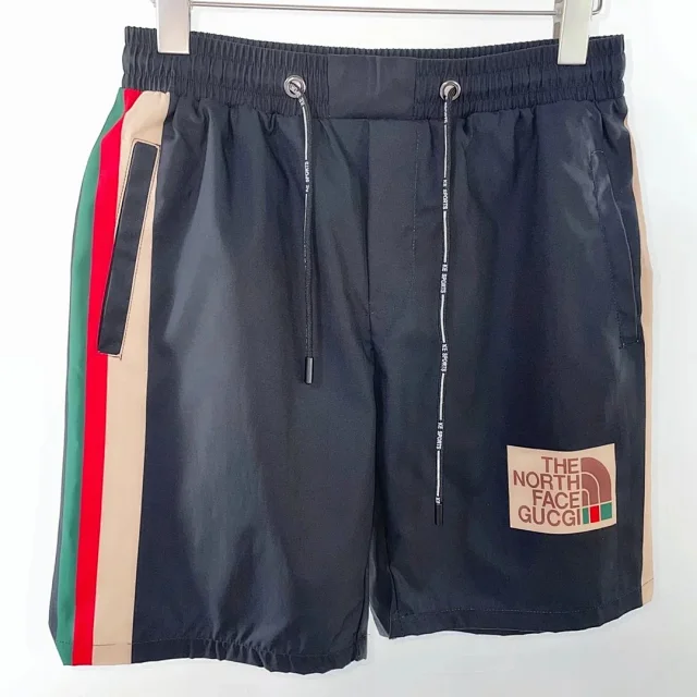Gucci Shorts Drawstring with logo-print or side-stripe designs product detail image 7