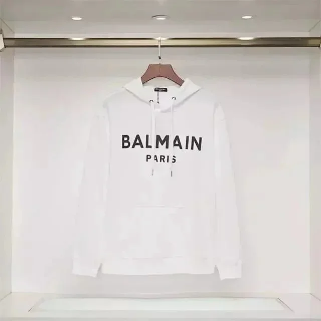 Balmain Hoodies & Sweatshirts Logo Pullover Hoodie product detail image 10