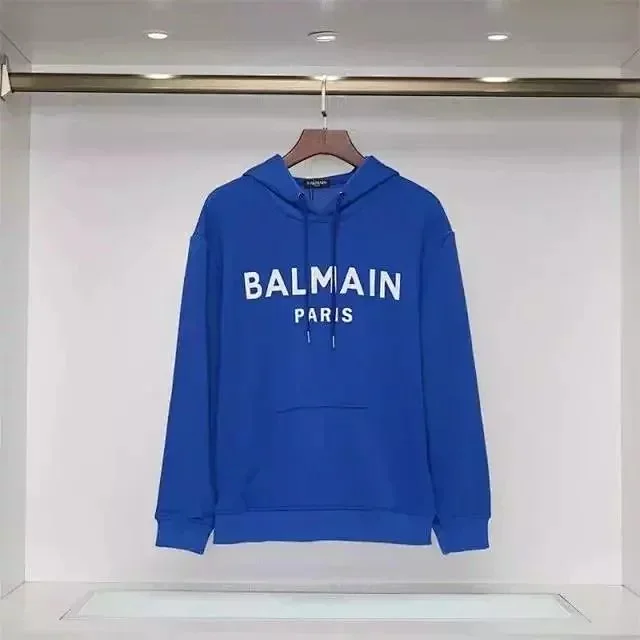 Balmain Hoodies & Sweatshirts Logo Pullover Hoodie product detail image 14