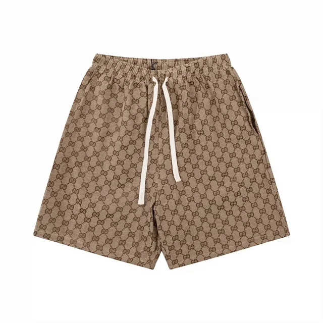 Gucci Shorts Drawstring with logo-print or side-stripe designs product detail image 13