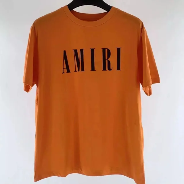 AMIRI T-Shirts Short-Sleeve Logo Graphic T-Shirt product detail image 5