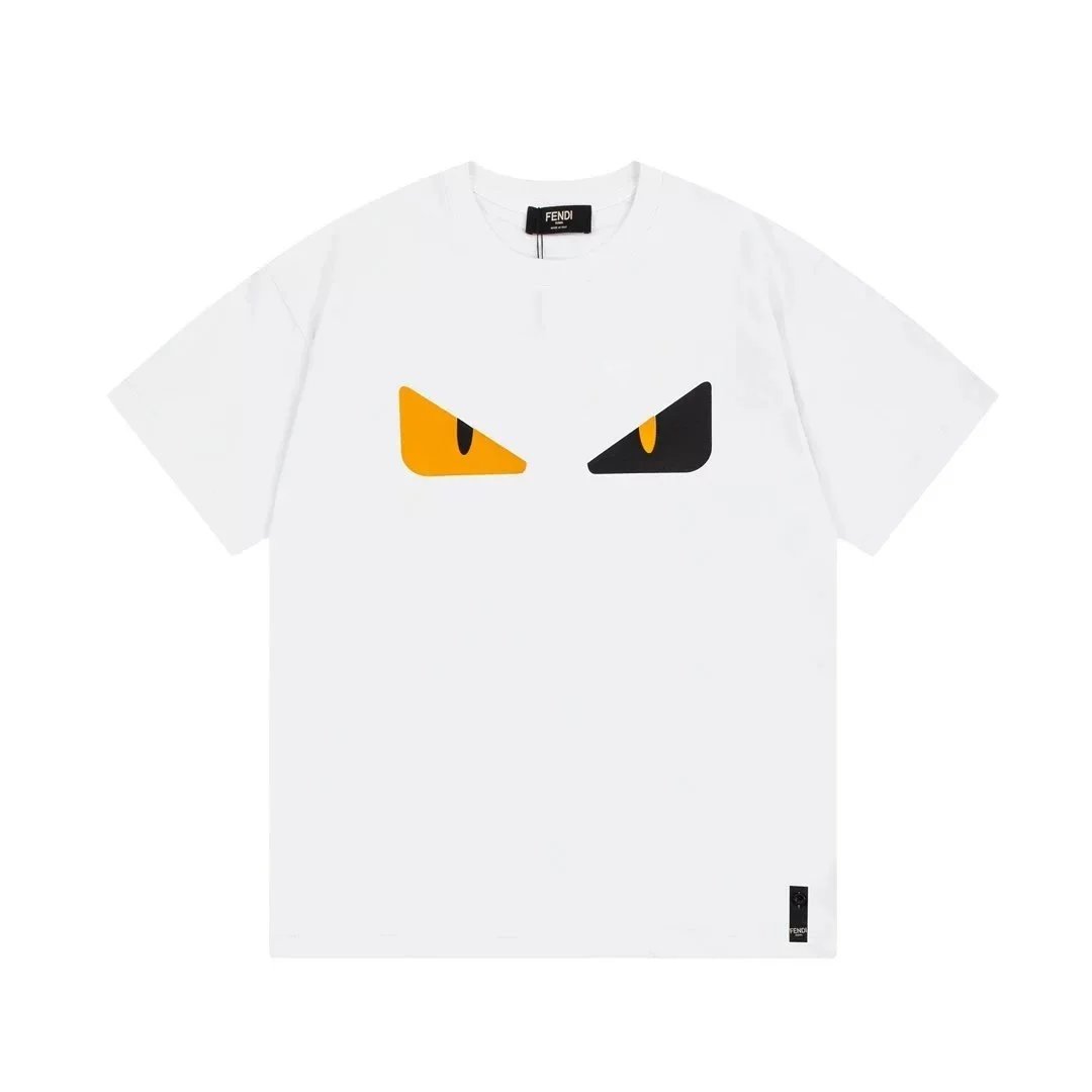 Fendi T-Shirts Short-Sleeve Graphic T-Shirt — Style 3