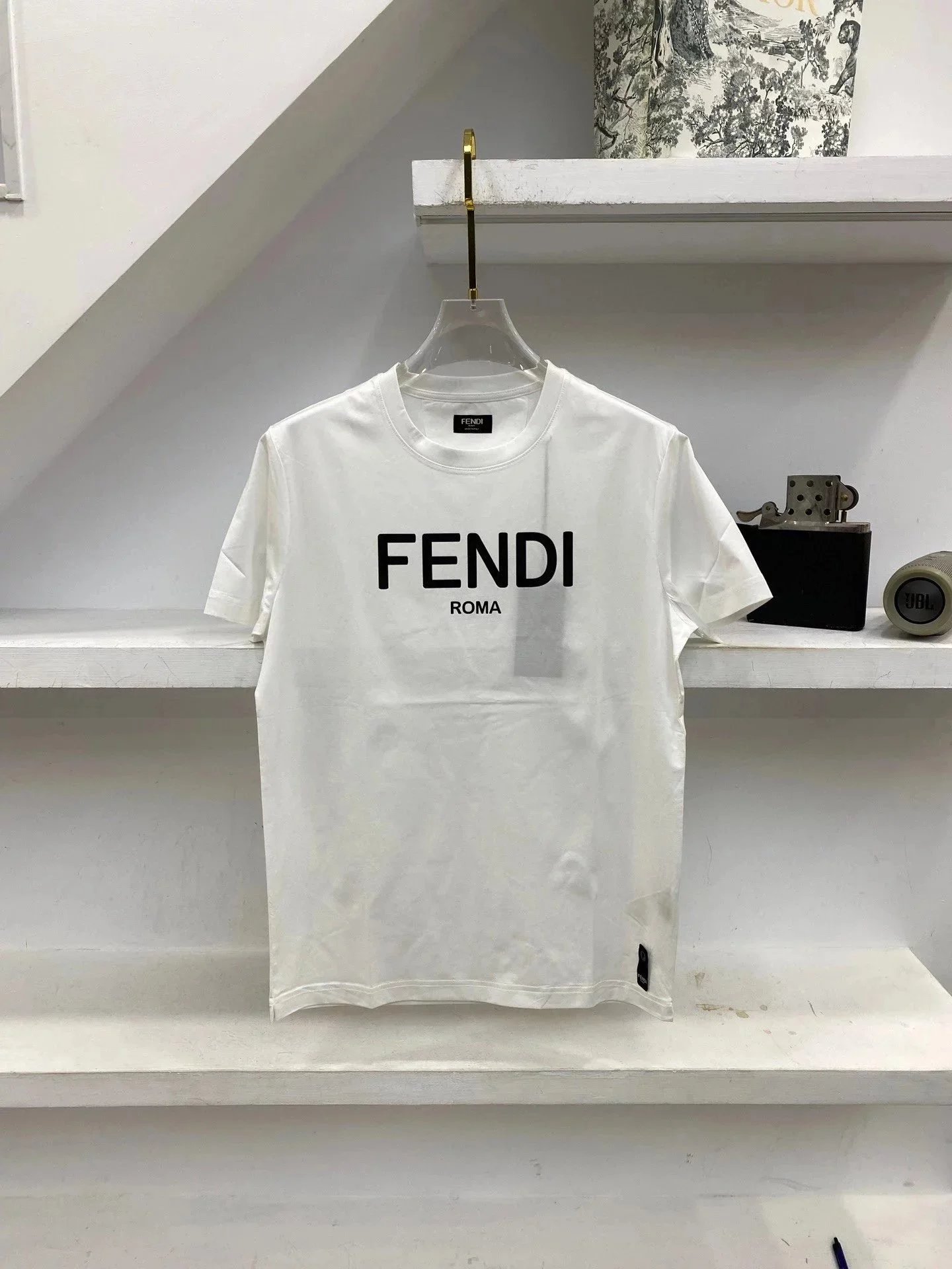 Fendi T-Shirts Short-Sleeve Graphic T-Shirt — Style 6