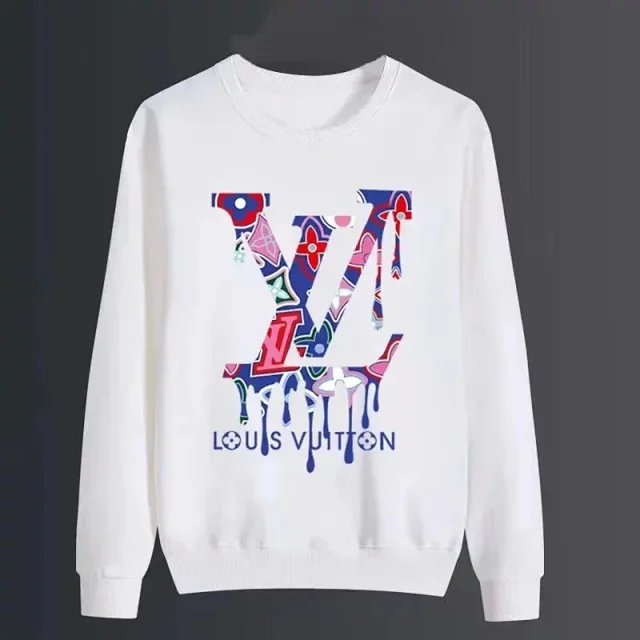 Louis Vuitton Hoodies & Sweatshirts Crewneck Logo Graphic Sweatshirt product detail image 3