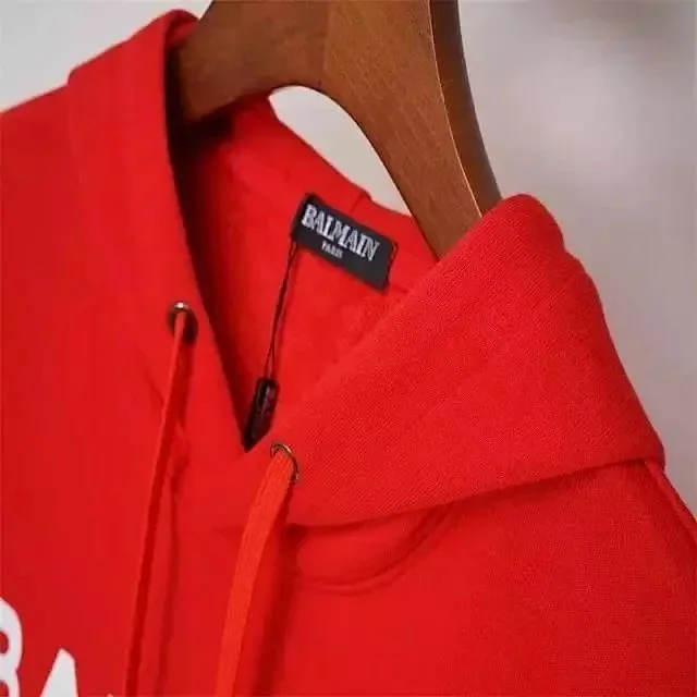 Balmain Hoodies & Sweatshirts Logo Pullover Hoodie product detail image 6