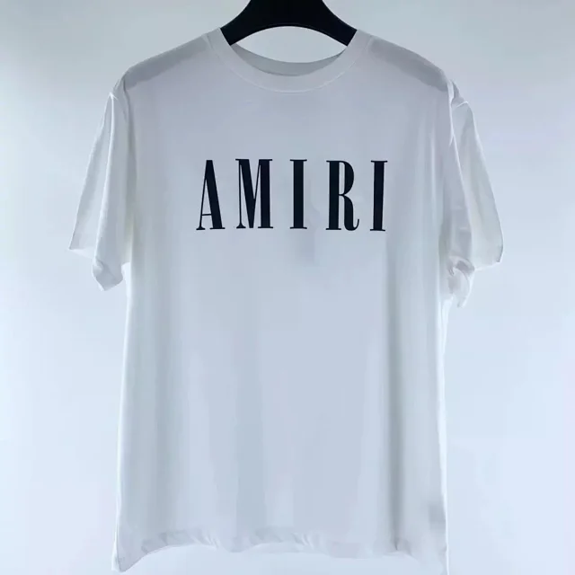 AMIRI T-Shirts Short-Sleeve Logo Graphic T-Shirt product detail image 6
