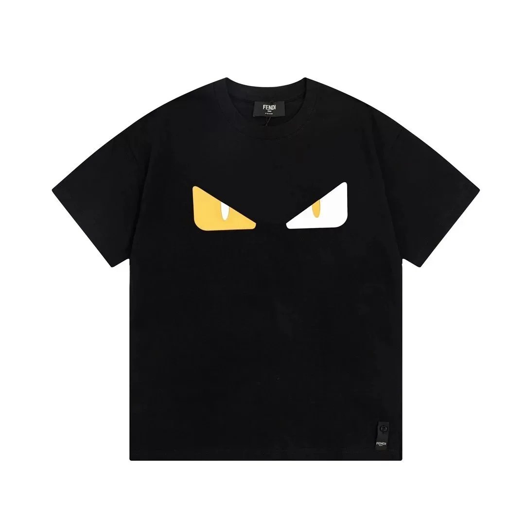 Fendi T-Shirts Short-Sleeve Graphic T-Shirt — Style 1