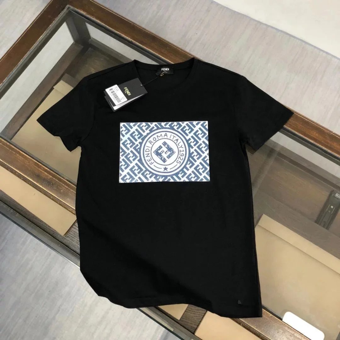 Fendi T-Shirts Short-Sleeve Graphic T-Shirt — Style 10