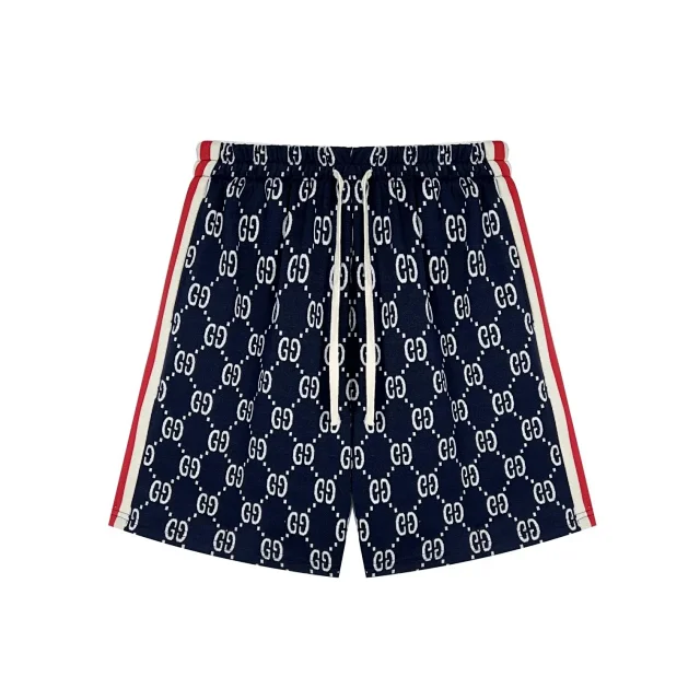 Gucci Shorts Drawstring with logo-print or side-stripe designs product detail image 4