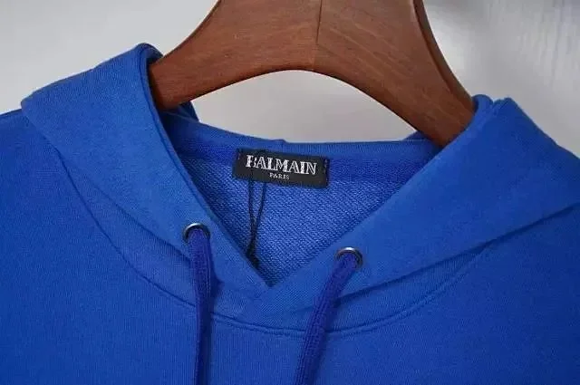 Balmain Hoodies & Sweatshirts Logo Pullover Hoodie product detail image 7