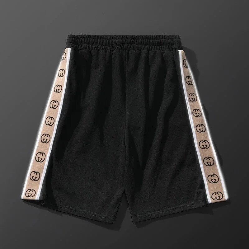 Gucci Shorts Drawstring with logo-print or side-stripe designs — MMJ-1