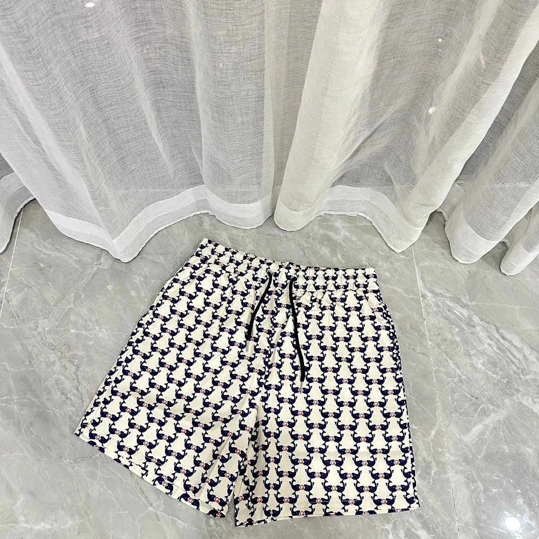 Gucci Shorts Drawstring with logo-print or side-stripe designs — MMJ-10