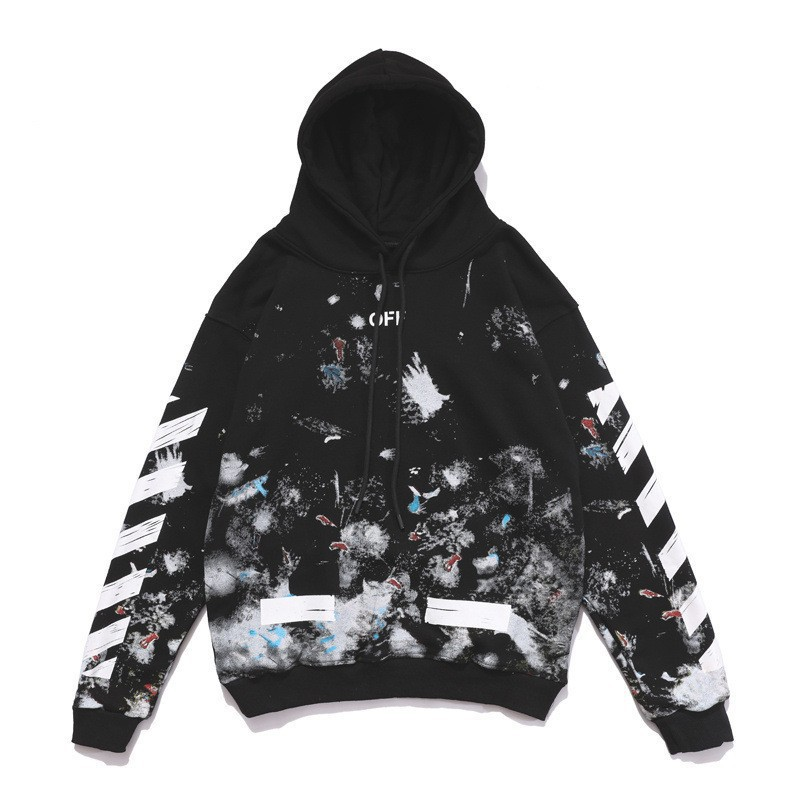 1:1 Batch Basic Arrow 3D Print Hooded Sweatshirt