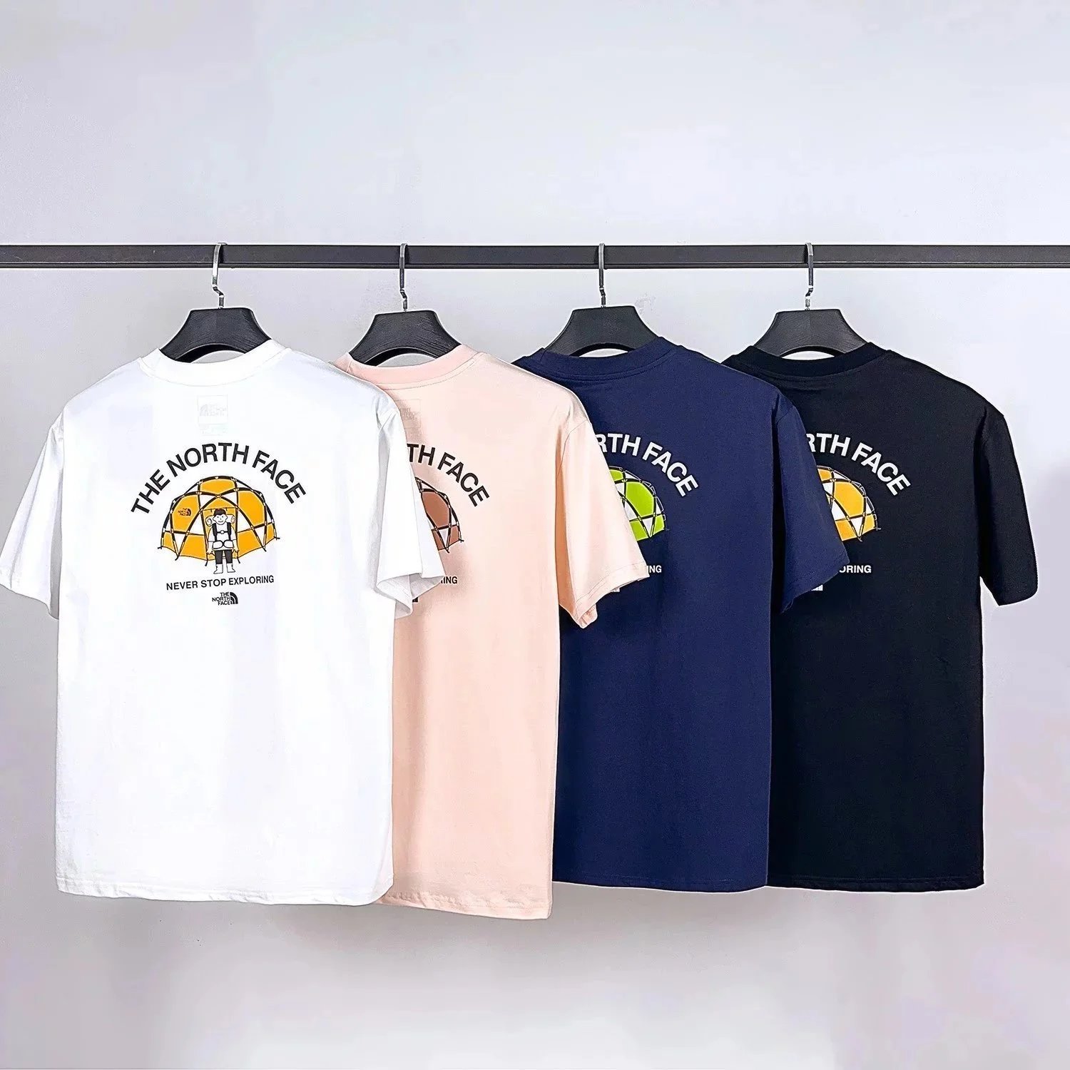 The North Face T-Shirts Short-Sleeve Logo Print image 14