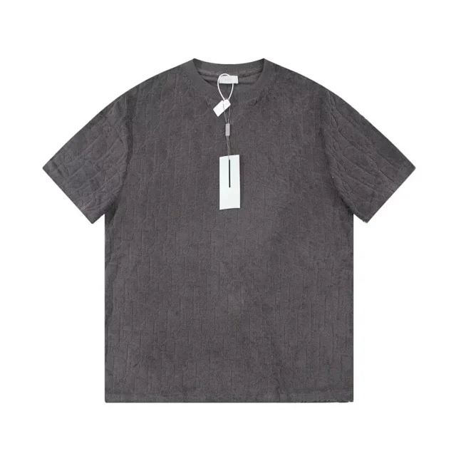 Dior T-Shirts Monogram Jacquard Crew-Neck T-Shirt product detail image 12