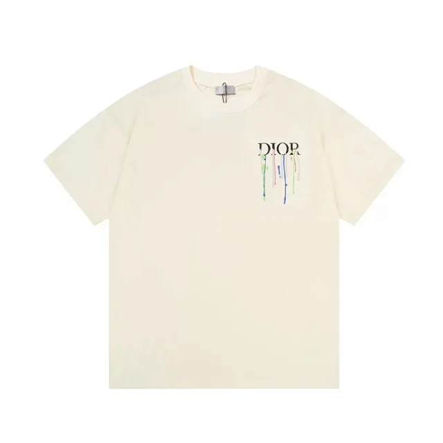 Dior T-Shirts Monogram Jacquard Crew-Neck T-Shirt product detail image 13