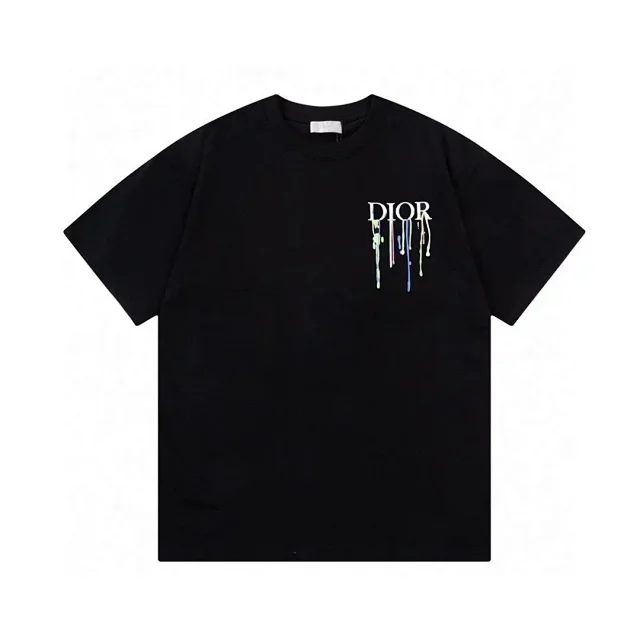 Dior T-Shirts Monogram Jacquard Crew-Neck T-Shirt product detail image 14