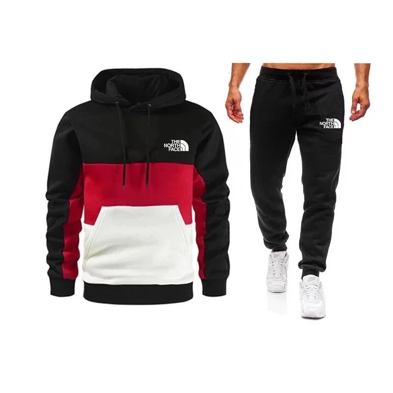 1:1 Batch 时尚精品，潮流百搭男士运动套装(非质量问题，不退不换）-SYX-TZX-TNF-001