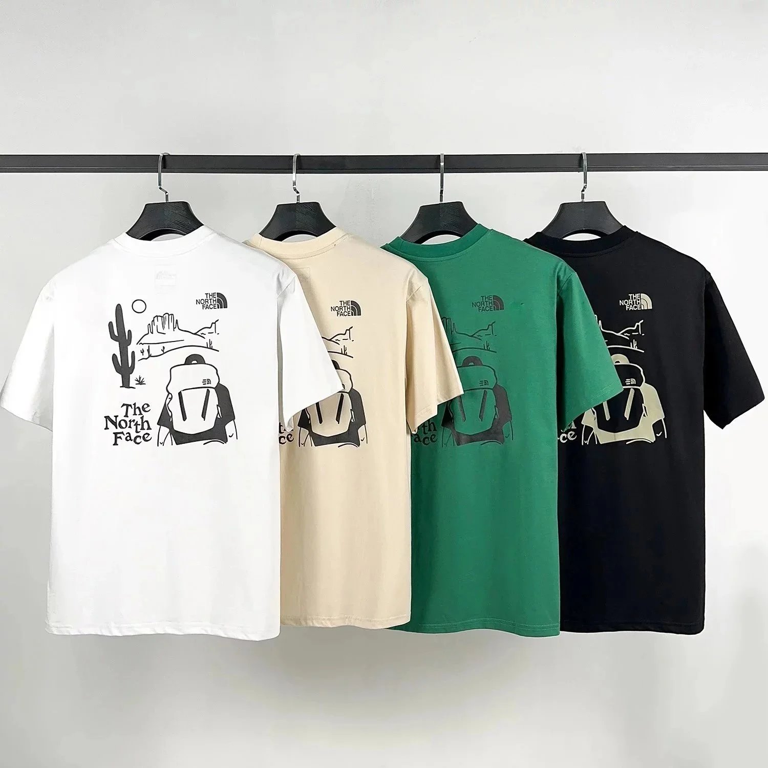 The North Face T-Shirts Short-Sleeve Logo Print image 11