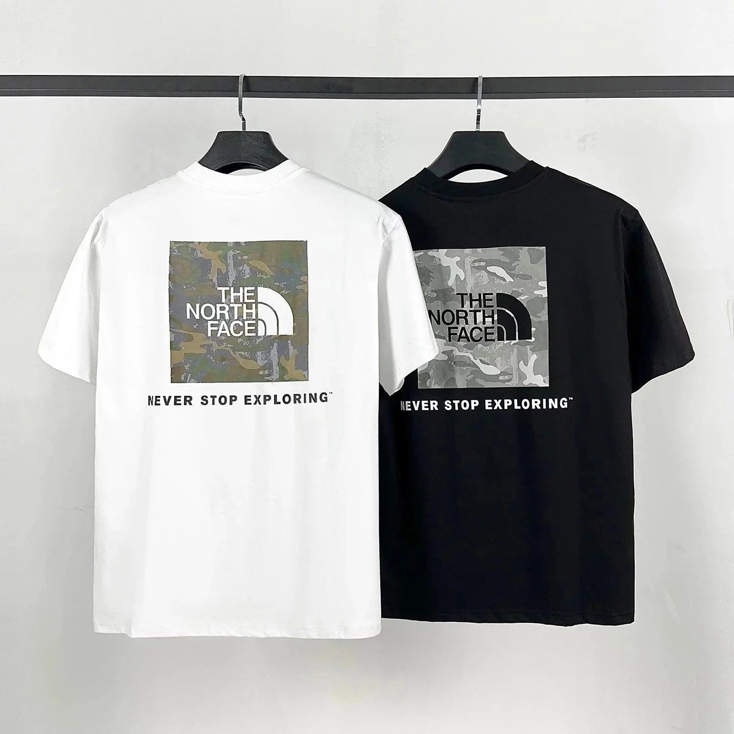 The North Face T-Shirts Short-Sleeve Logo Print image 1