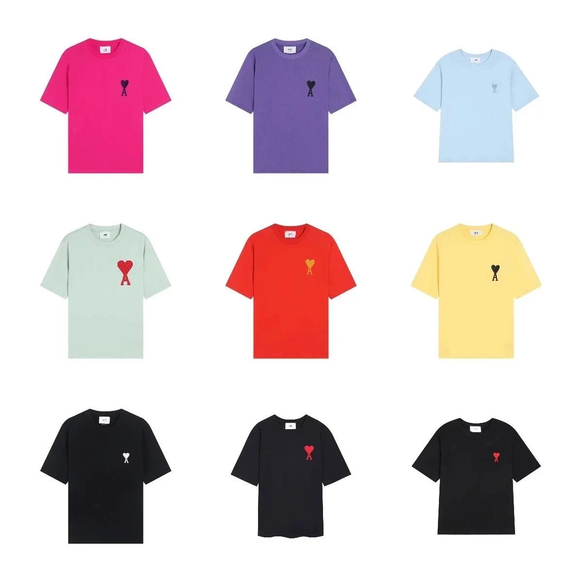 1:1 Batch 时尚潮流舒适T恤 A*MI 1-35  SYXDXXAMI001（非质量问题，不退不换）