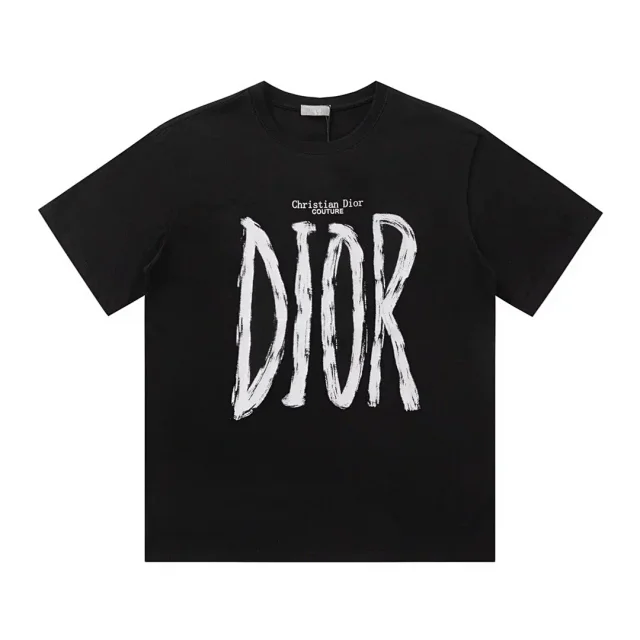Dior T-Shirts Monogram Jacquard Crew-Neck T-Shirt product detail image 20