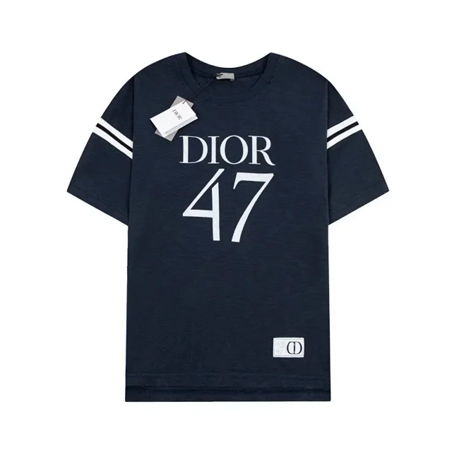 Dior T-Shirts Monogram Jacquard Crew-Neck T-Shirt product detail image 22