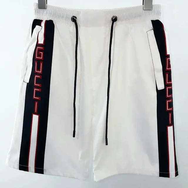 Gucci Shorts Drawstring with logo-print or side-stripe designs product detail image 8