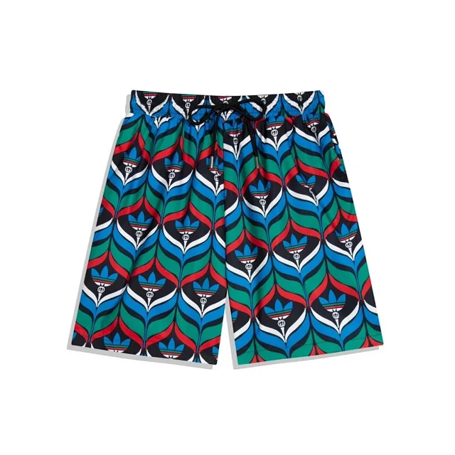 Gucci Shorts Drawstring with logo-print or side-stripe designs product detail image 15