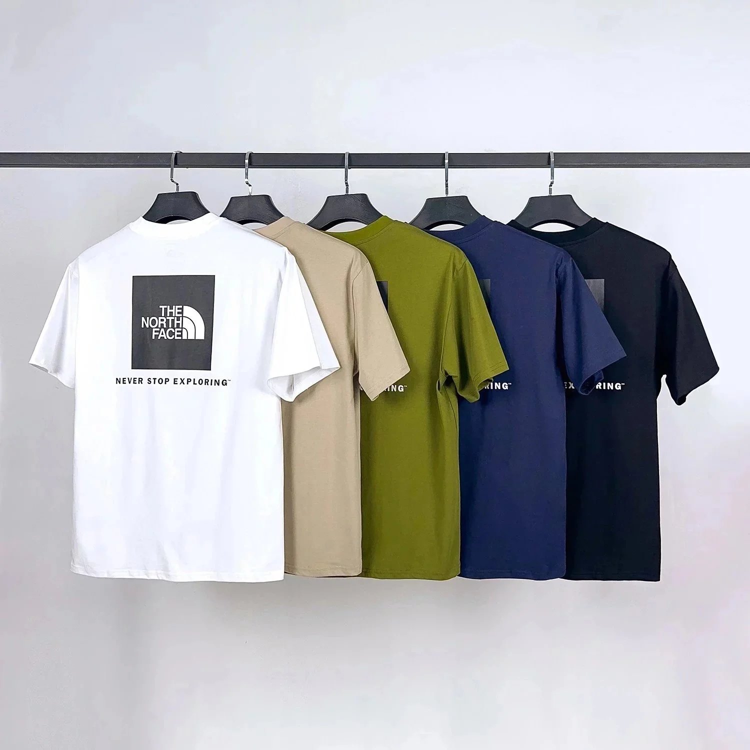 The North Face T-Shirts Short-Sleeve Logo Print image 10