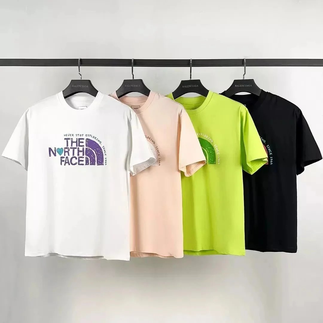 The North Face T-Shirts Short-Sleeve Logo Print image 13