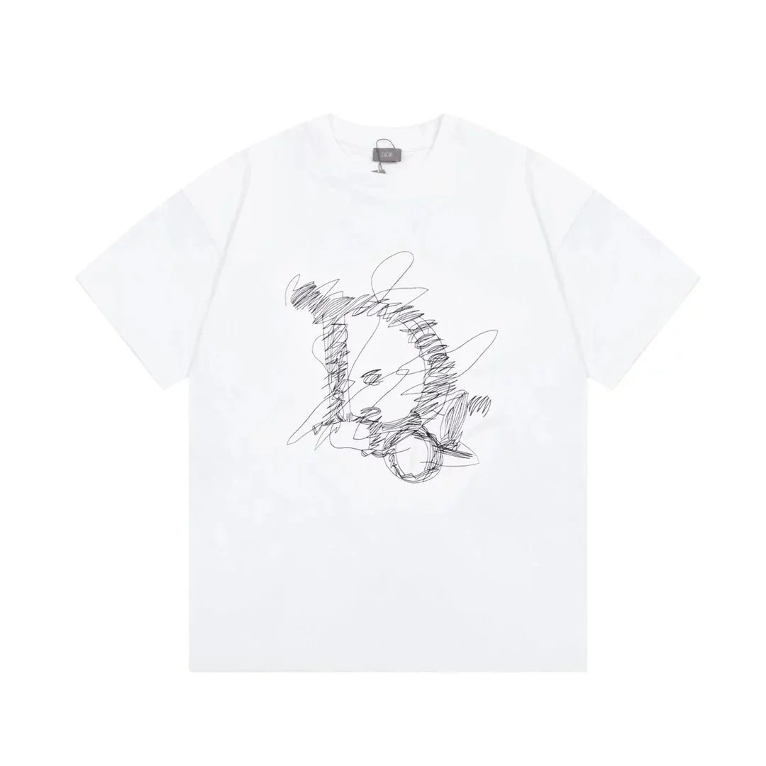 Dior T-Shirts Monogram Jacquard Crew-Neck T-Shirt — gp-style 11